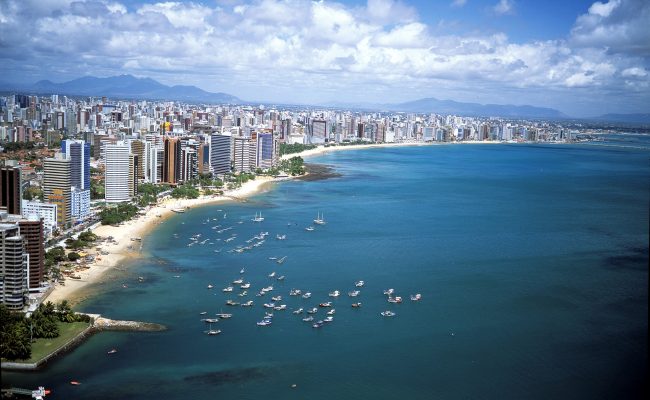 Vista aérea de Fortaleza